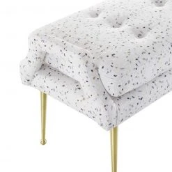 Tov Ella Velvet Bench FURNITURE