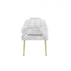 Tov Ella Velvet Bench FURNITURE