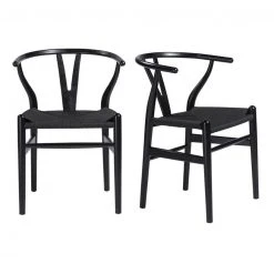 Euro Style FURNITURE Evelyn Dining Chair, Set Of 2