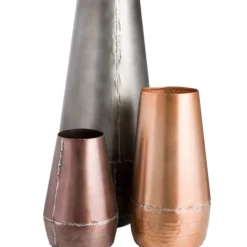 LH Imports Early Wind Fire Metal Vase DECOR