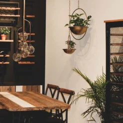 LH Imports DECOR EWF Hanging Pots 5 LH Imports DECOR EWF Hanging Pots