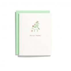 Iron Curtain Press Felices Fiestas Card