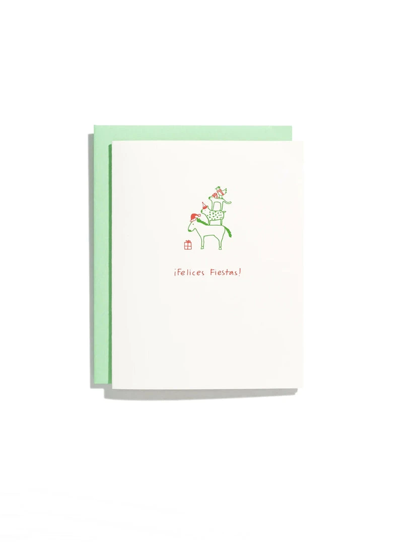 Iron Curtain Press Felices Fiestas Card 1 Iron Curtain Press Felices Fiestas Card