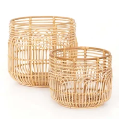 Four Hands DECOR Alfalfa Basket (Set Of 2)