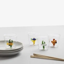 BESTSELLER Ichendorf Marine Garden Tumbler, Blue Fish Amber Seaweed