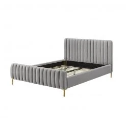 Tov FURNITURE Alyssa Bed, Grey