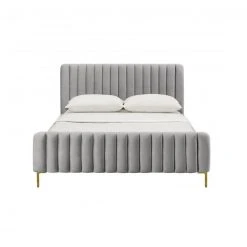 Tov FURNITURE Alyssa Bed, Grey