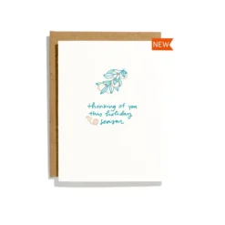 Iron Curtain Press Holiday Oranges Card DECOR