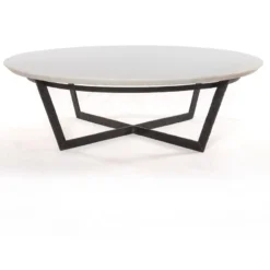 Four Hands Felt Round Coffee Table