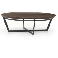 Four Hands Felt Round Coffee Table