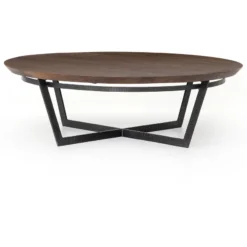 Four Hands Felt Round Coffee Table