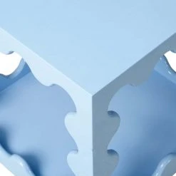 Jonathan Adler FURNITURE Ripple Lacquer Cube