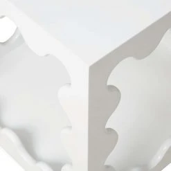 Jonathan Adler FURNITURE Ripple Lacquer Cube