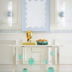 Jonathan Adler Ripple Lacquer Mirror DECOR
