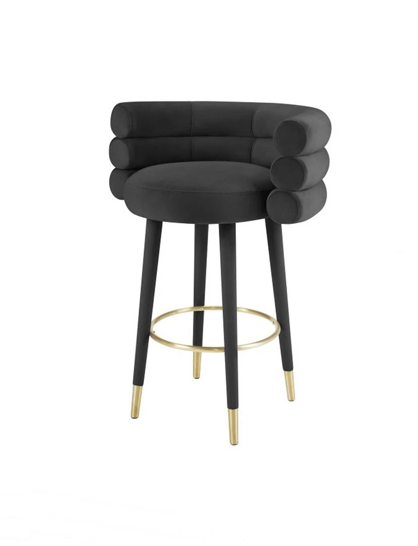 Tov Joge Velvet Bar Stool 10 Tov Joge Velvet Bar Stool