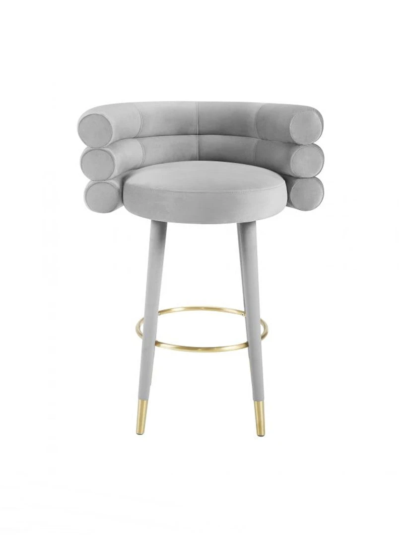 Tov Joge Velvet Bar Stool 5 Tov Joge Velvet Bar Stool