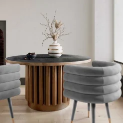 Tov Joge Velvet Dining Chair