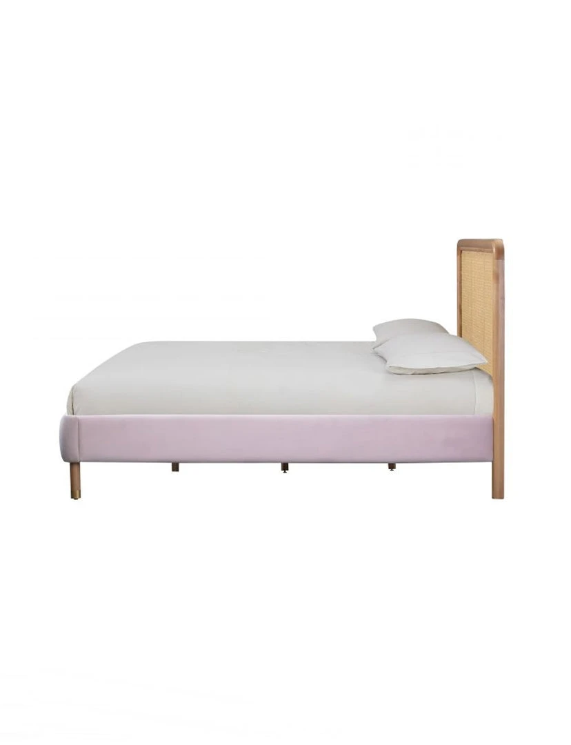 Tov Kabani Bed, Blush FURNITURE 3 Tov Kabani Bed, Blush FURNITURE