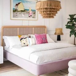 Tov Kabani Bed, Blush FURNITURE 13 Tov Kabani Bed, Blush FURNITURE