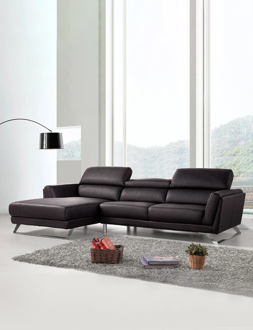 VIG FURNITURE Dove Sectional 2 VIG FURNITURE Dove Sectional