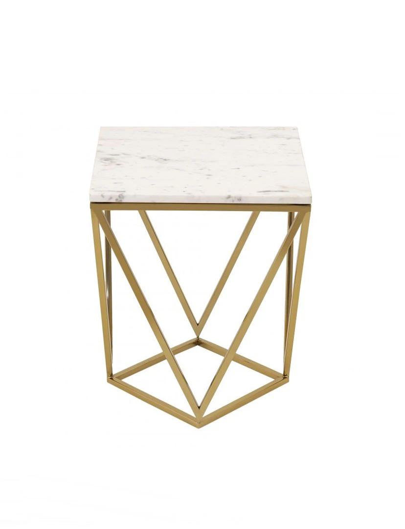 Tov Larry Marble Side Table 1 Tov Larry Marble Side Table