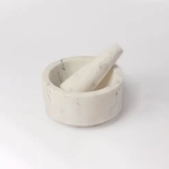 Bidk Home KITCHEN Marble Motar W/ Pestle