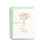 Iron Curtain Press DECOR Merci Bouquet Card