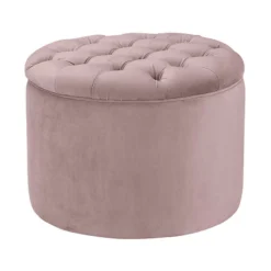 Tov FURNITURE Quinz Storage Ottoman