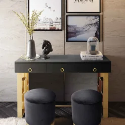 Tov FURNITURE Peony Storage Ottoman