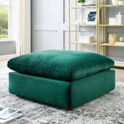 Modway FURNITURE Cody Velvet Ottoman