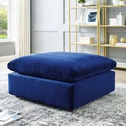 Modway FURNITURE Cody Velvet Ottoman