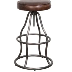 LH Imports Bahm Bar Stool FURNITURE