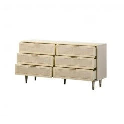 Tov Sera Buttermilk 6 Drawer Dresser FURNITURE