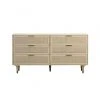 Tov Sera Buttermilk 6 Drawer Dresser FURNITURE