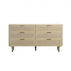 Tov Sera Buttermilk 6 Drawer Dresser FURNITURE