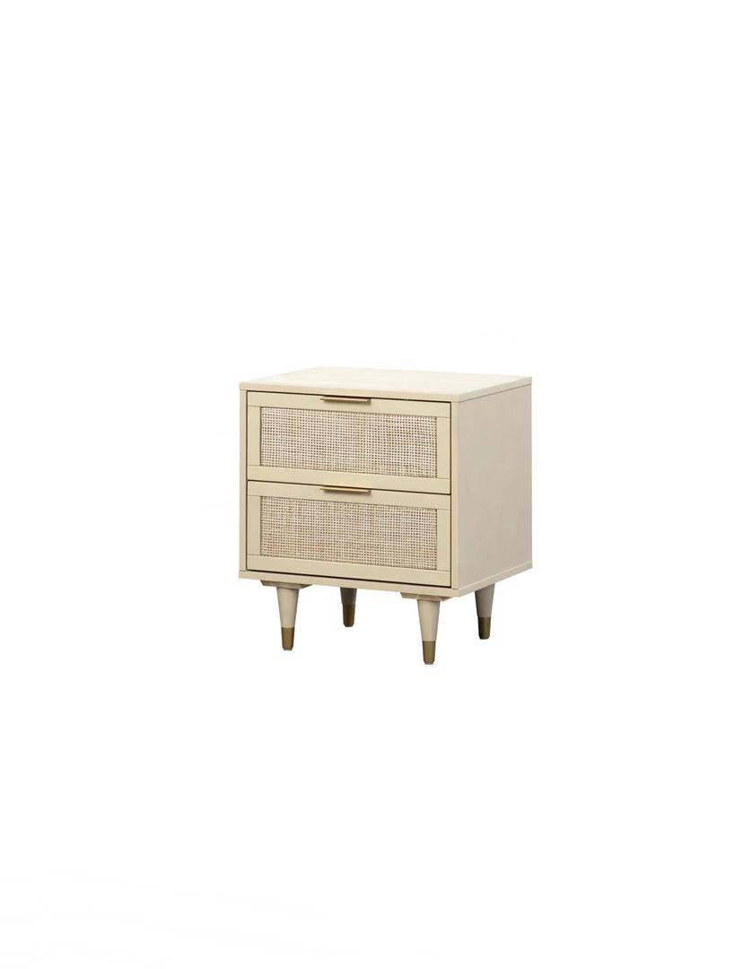 Tov FURNITURE Sera Buttermilk Nightstand 2 Tov FURNITURE Sera Buttermilk Nightstand