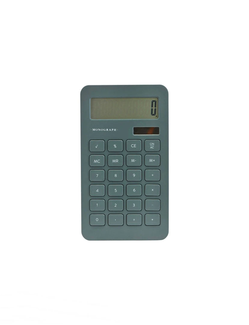 Society Of Lifestyle DECOR Monograph Calculator 1 Society Of Lifestyle DECOR Monograph Calculator
