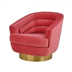 Tov Topanga Velvet Swivel Chair