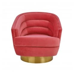 Tov Topanga Velvet Swivel Chair