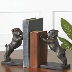 Uttermost DECOR Paw Wow Bookends - Bulldog, Set Of 2