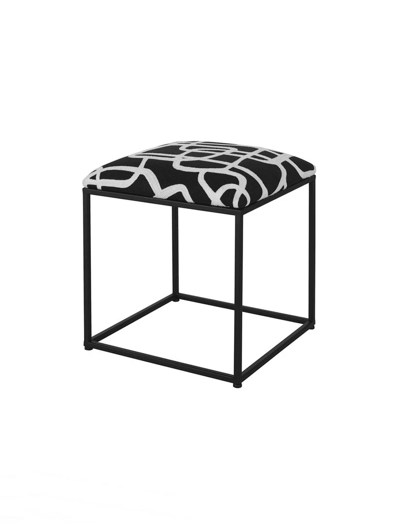 Uttermost Lines Accent Stool 3 Uttermost Lines Accent Stool