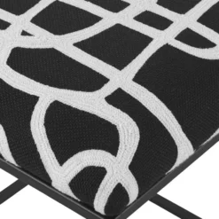 Uttermost Lines Accent Stool 7 Uttermost Lines Accent Stool