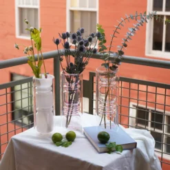 Ichendorf Rings Pink Vase DECOR