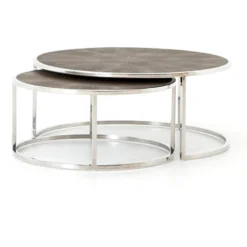 Four Hands Greenish Nesting Coffee Table