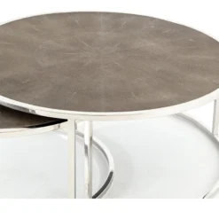 Four Hands Greenish Nesting Coffee Table