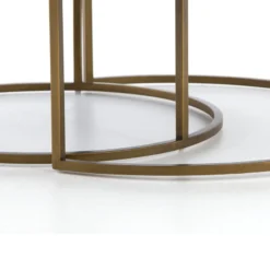 Four Hands Greenish Nesting Coffee Table