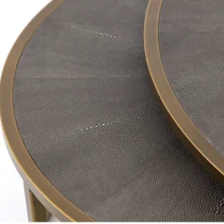 Four Hands Greenish Nesting Coffee Table