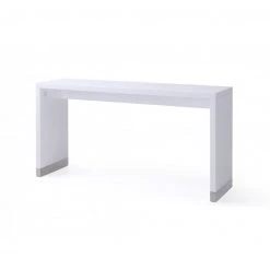 VIG Serena White Bar Table