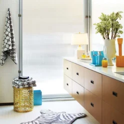 Jonathan Adler Reversible Zebra Bathmat