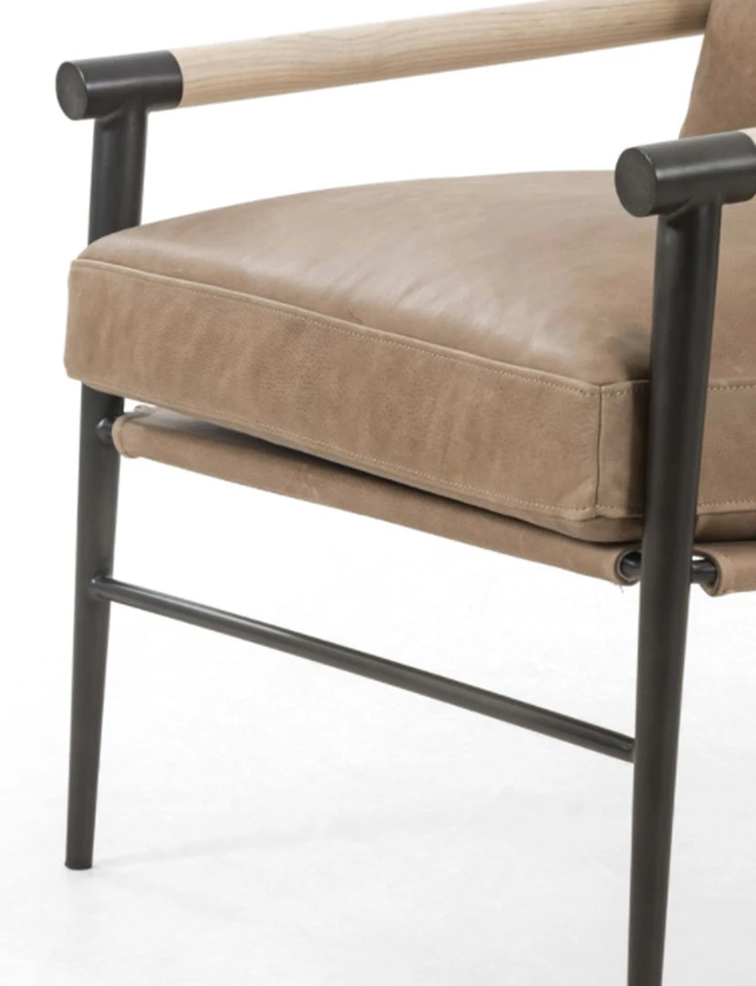 Four Hands Roman Leather Chair FURNITURE 5 Four Hands Roman Leather Chair FURNITURE